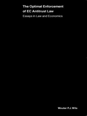 cover image of The Optimal Enforcement of EC Antitrust Law